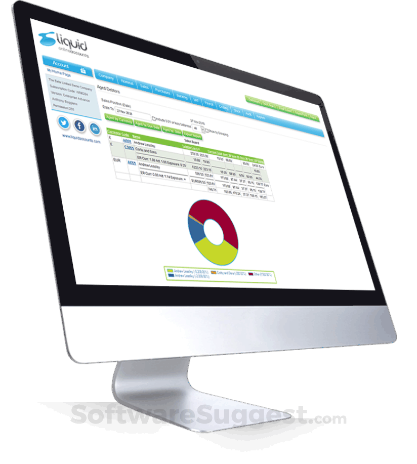 Liquid Accounts Screenshot1